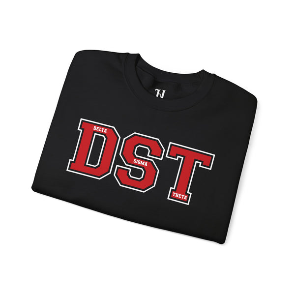 DST Delta Sigma Theta Sorority, Inc. Unisex Crewneck Sweatshirt | Cozy Casual Wear, Gift for College Students, Graduation, and Greek Life