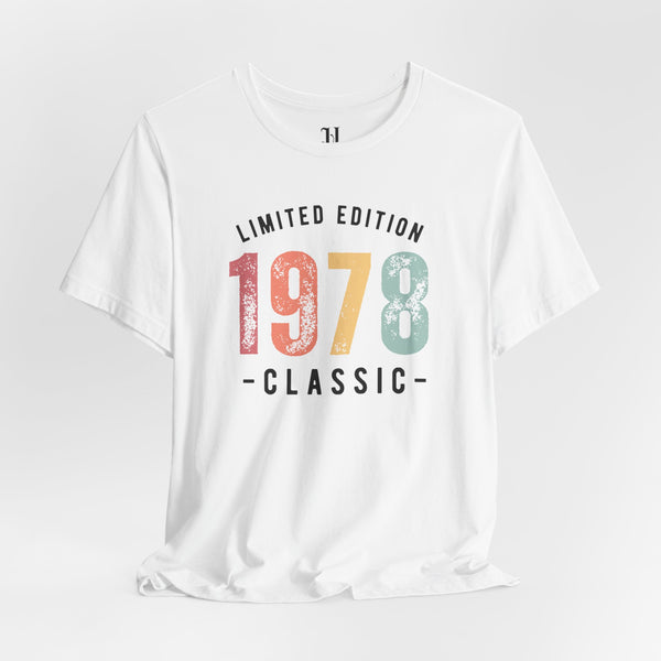 Limited Edition 1978 Classic T-Shirt, Traveling Shirt, Coffee Run Shirt, Birthday Shirt