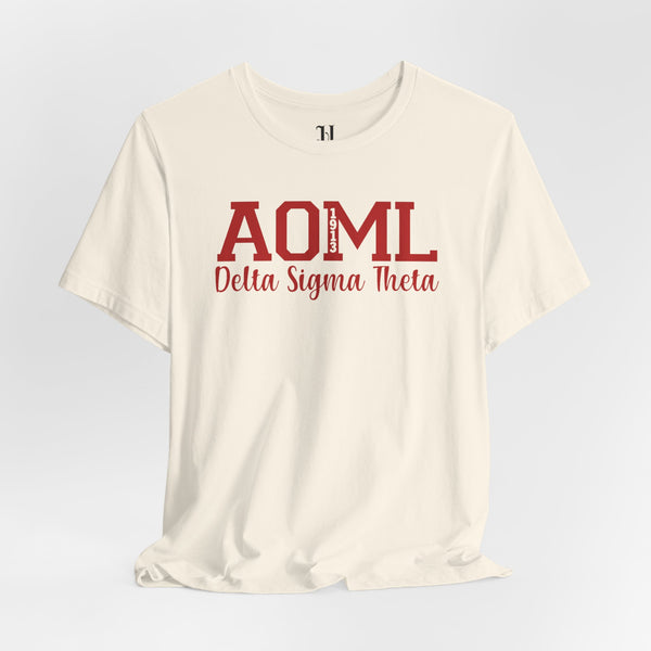 All Of My Love Delta Sigma Theta Unisex Jersey Short Sleeve T-Shirt, Sorority, 1913