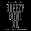 Breezy Bowl XX Ready-to-Press Rhinestone Bling Transfer