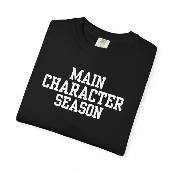 Main Character Season T-Shirt — Black
