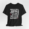 Sickle Cell Unisex Jersey Short Sleeve Tee