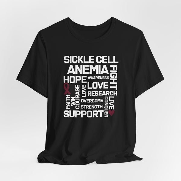 Sickle Cell Unisex Jersey Short Sleeve Tee