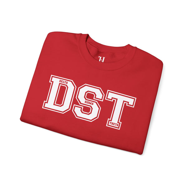 DST Delta Sigma Theta Sorority, Inc. Unisex Crewneck Sweatshirt | Cozy Casual Wear, Gift for College Students, Graduation, and Greek Life