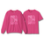 Faith Hope Love Breast Cancer Awareness Sweatshirt & Tee Luxe Set