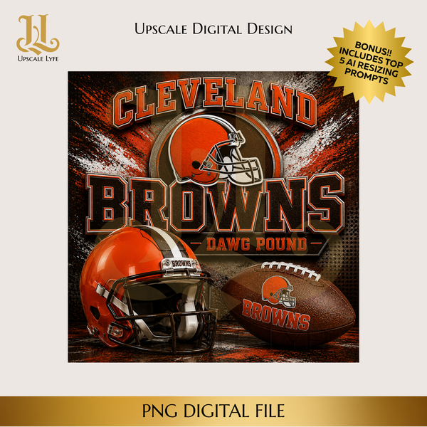 Browns Digital Download PNG Instant Digital Only File