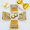 Upscale Money Moments™ – White/Gold Pre-Filled Explosion Gift Box