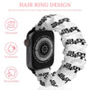 White Glow Softly Scrunchie Apple Watch Band