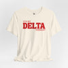 It's My Deltaversary, Delta Sigma Theta 1913Unisex Jersey Short Sleeve T-Shirt, Sorority, 1913