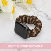 Brown Glow Softly Scrunchie Apple Watch Band