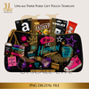 School Paper Purse Template Digital Download PNG Instant Digital Only File