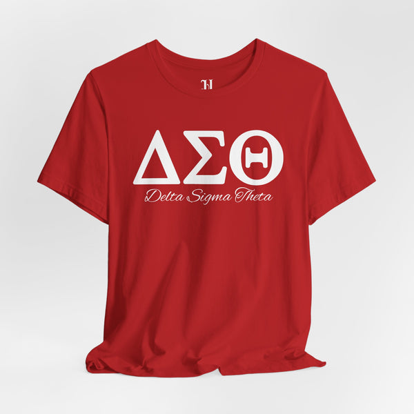 Delta Sigma Theta Unisex Jersey Short Sleeve T-Shirt, Sorority, 1913
