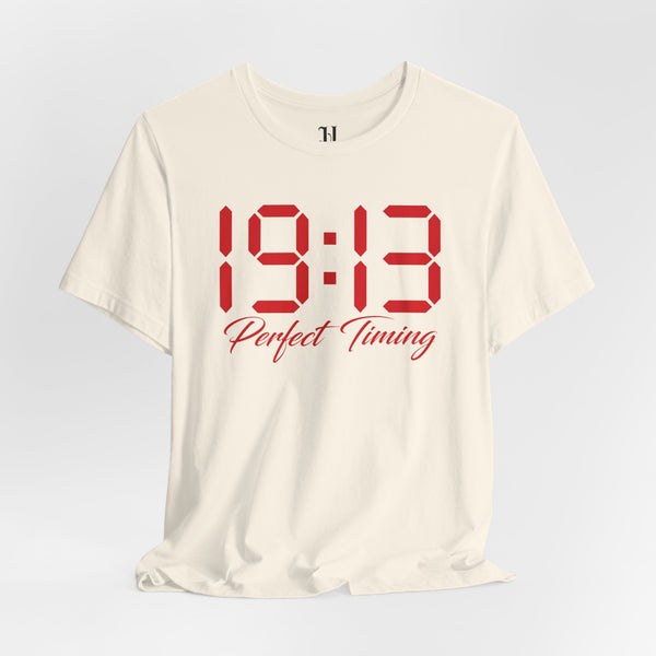 Perfect Timing 1913 Unisex Jersey Short Sleeve T-Shirt, Delta Sigma Theta Sorority, 1913