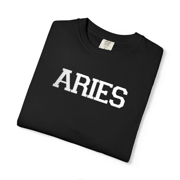 Zodiac Sign Personalized Embroidered T-Shirt