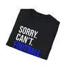 Football-Themed Unisex Softstyle T-Shirt | Perfect Gift for Sports Lovers, Casual Wear, Game Day, Birthday Celebrations