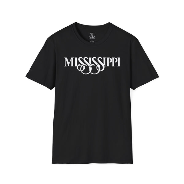 Mississippi Unisex Softstyle T-Shirt | Casual Tee, Graphic Shirt, Gift for Southerners, Travel Apparel, State Pride Merch