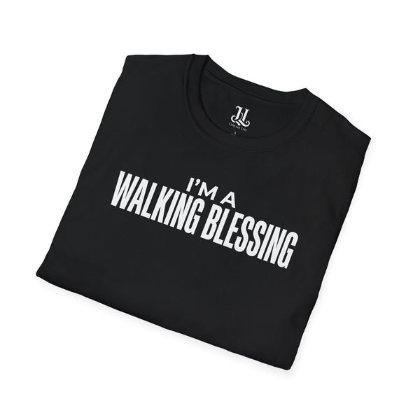 I'm A Walking Blessing T-Shirt — Inspirational Tee