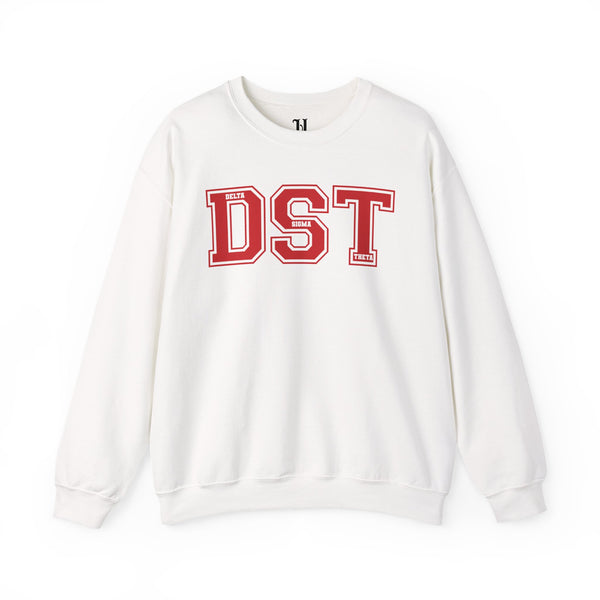 DST Delta Sigma Theta Sorority, Inc. Unisex Crewneck Sweatshirt | Cozy Casual Wear, Gift for College Students, Graduation, and Greek Life