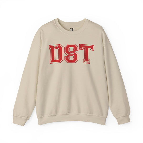 DST Delta Sigma Theta Sorority, Inc. Unisex Crewneck Sweatshirt | Cozy Casual Wear, Gift for College Students, Graduation, and Greek Life