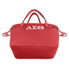 Delta Sigma Theta Clover Canvas Tote - Red