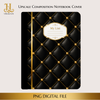 Upscale Notes Set - Luxury Black & Gold