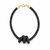 Upscale Glam Rhinestone Bracelet - Black