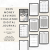 2025 Money Savings Challenge Digital Journal - Silver