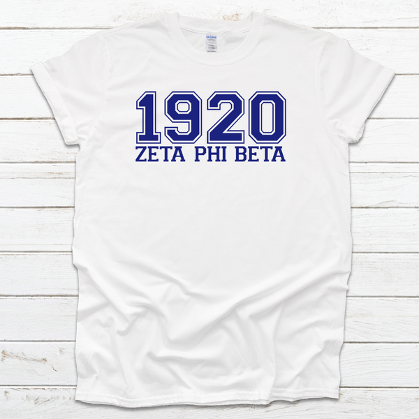 Zeta Phi Beta 1920 T-Shirt