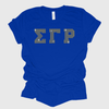 Sigma Gamma Rho Rhinestone Bling T-Shirt