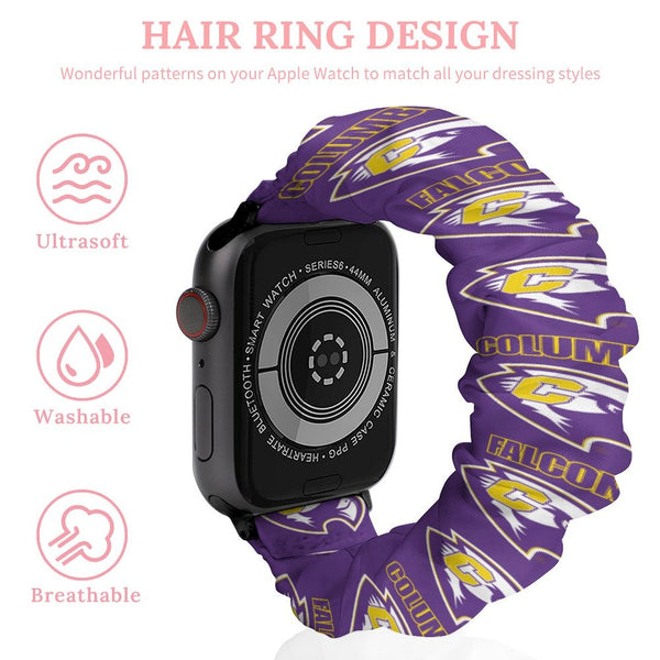 Columbus High School Scrunchie Apple Watch Band