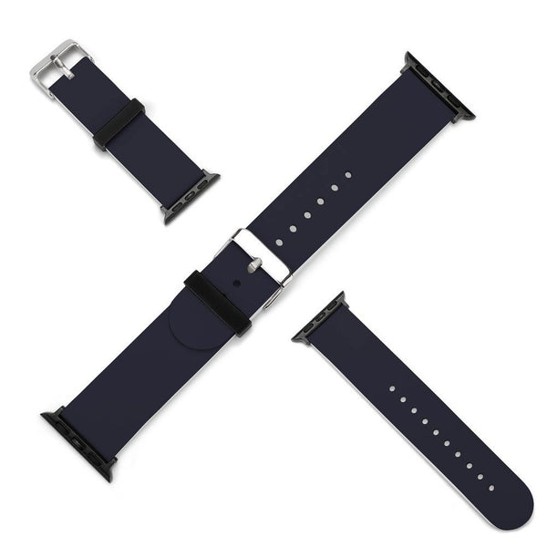 Midnight Silicone Apple Watch Band