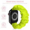 Neon Lime Scrunchie Apple Watch Band