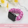 Pink Glow Softly Scrunchie Apple Watch Band