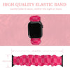 Pink Checkered Scrunchie Apple Watch Band