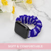 Blue Glow Softly Scrunchie Apple Watch Band