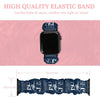 Jackson State University Scrunchie Apple Watch Band