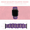 Alcorn State University Scrunchie Apple Watch Band