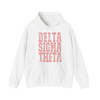 Delta Sigma Theta 1913 Rhinestone Bling Hoodie