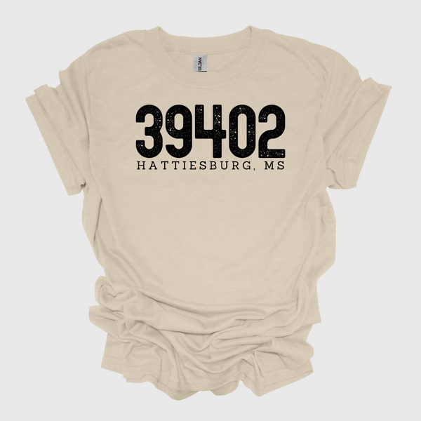 Personalized Zip Code, City and State T-Shirt