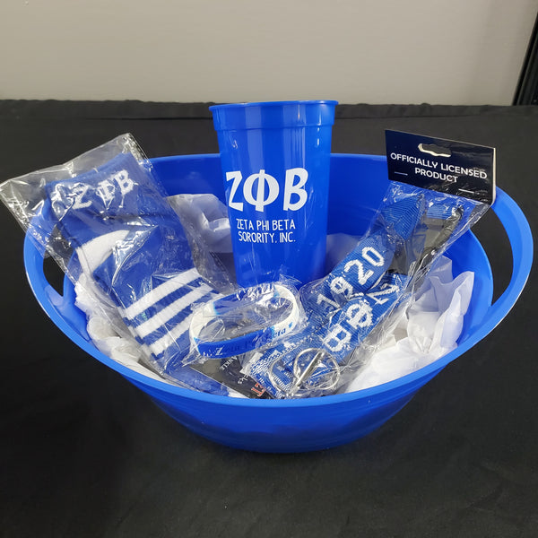 Zeta Phi Beta Gift Bucket, Sorority, 1920, Inc