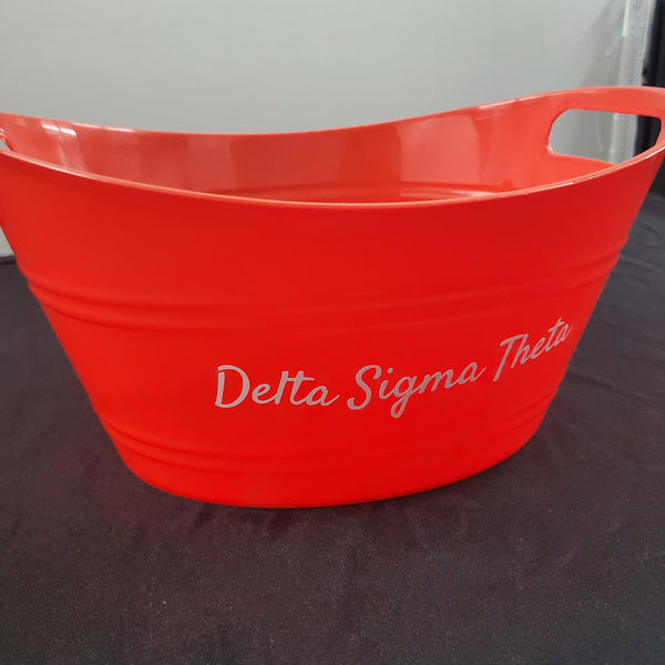 Delta Sigma Theta Medium Sized Gift Bucket