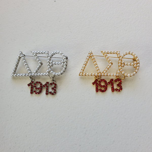 DST Pyramid / 1913 Lapel Pin