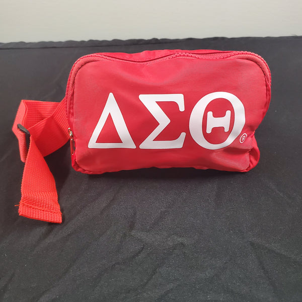 Delta Sigma Theta Belt/Sling/Fanny Pack Bag