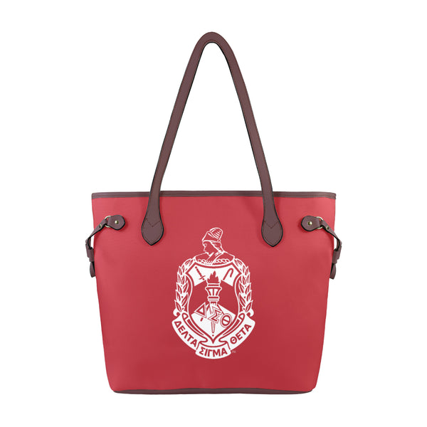 Delta Sigma Theta Canvas Tote Bag