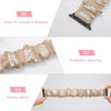 Tan Glow Softly Scrunchie Apple Watch Band