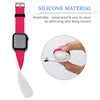 Hot Pink Silicone Apple Watch Band