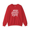 Main Character Energy Sweatshirt, Unisex Cozy Crew, Perfect for Everyday Wear, Gift for Creative Souls, Casual Style, Comfortable Layer