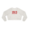 Delta Sigma Theta Sorority, Inc. 1913 Women's Cropped Fleece Pullover