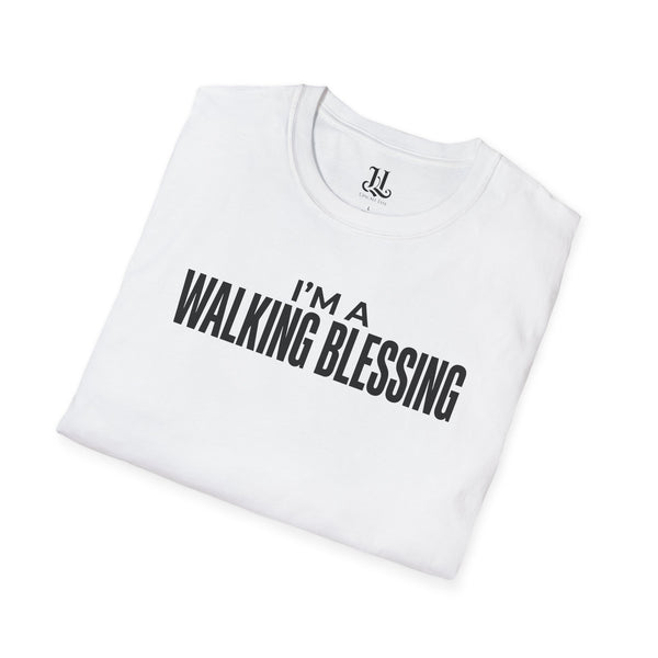I'm A Walking Blessing T-Shirt — Inspirational Tee