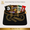 Chaos Coordinator Paper Purse Template Digital Download PNG Instant Digital Only File